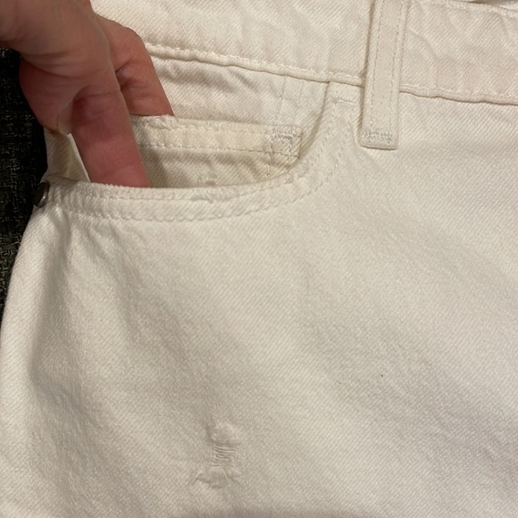 Pilcro and the Letterpress white denim jeans (sz 27) - Picture 6 of 13
